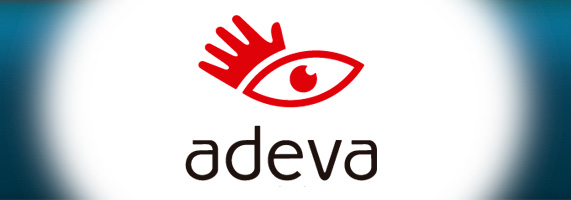Em destaque: o logotipo da ADEVA